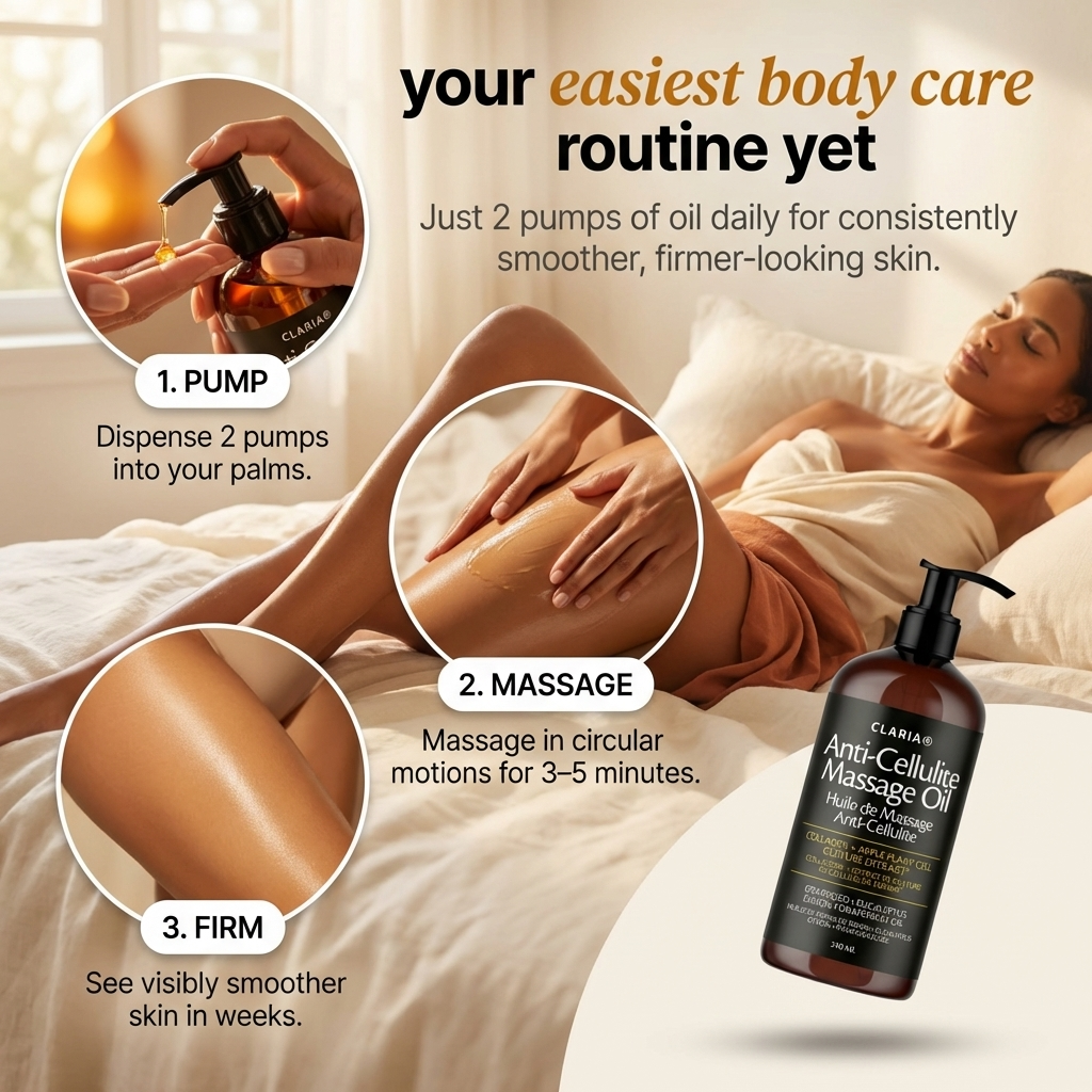 Advanced Anti-Cellulite Massage Oil Formula