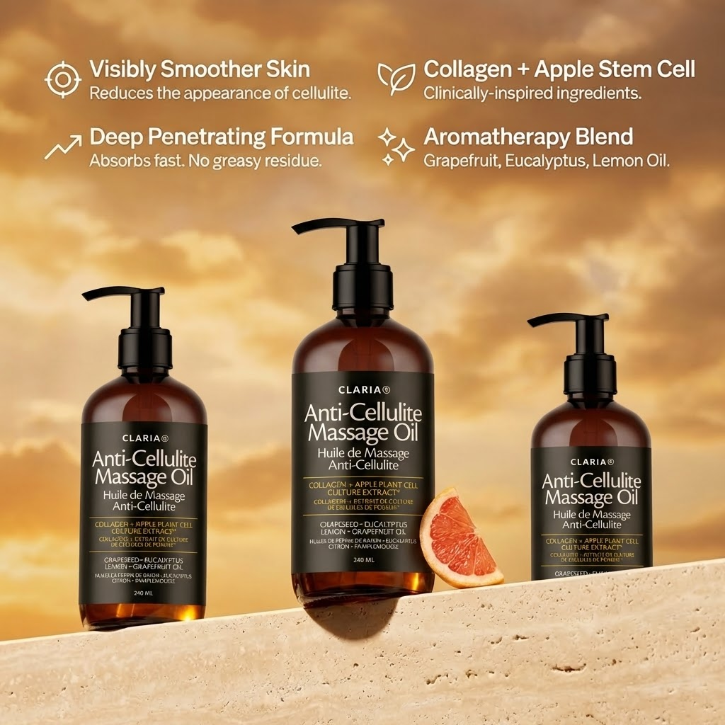 Advanced Anti-Cellulite Massage Oil Formula